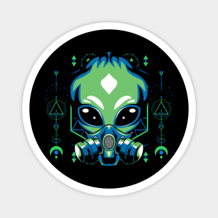 alien lover gift Magnet